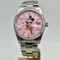 Rolex Oyster Date Precision Mickey Mouse Candy Topolino Rosa