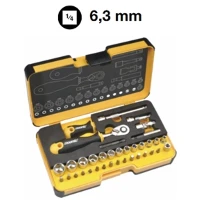 ASS. 36 UTENSILI ATTACCO ¼